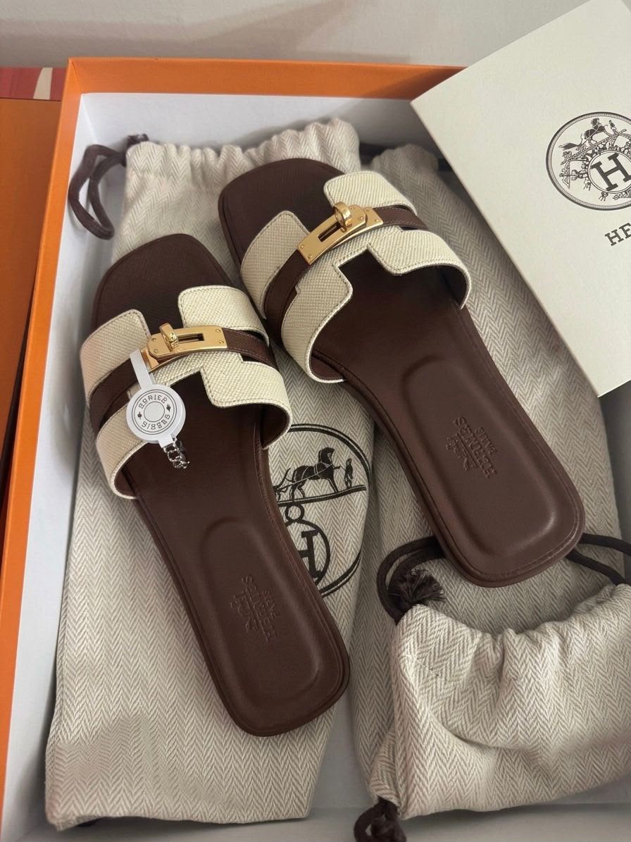 HIGH QUALITY HERMES KELLY SLİPPERS