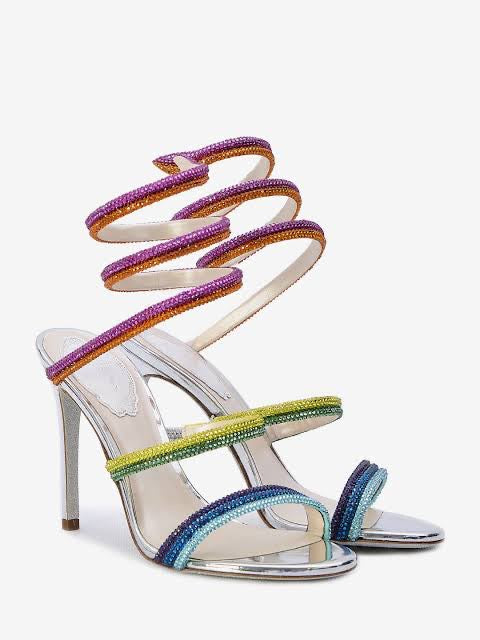 Rene Caovilla Rainbow 105 spiral Heel